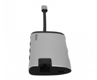 Verbatim USB-C - 3x USB 3.0, USB-C 3.1, HDMI 4K, RJ45, SD/micro SD - 1192938 - zdjęcie 2